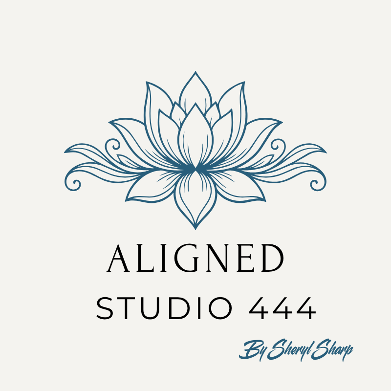 Aligned Studio 444 by Sheryl Sharp logo